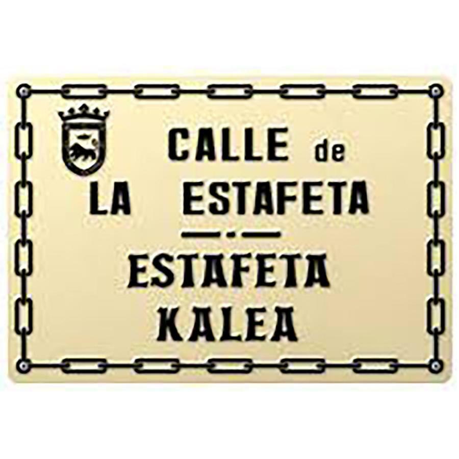 Balcon Curva De Estafeta - Centro Appartement Pamplona Buitenkant foto